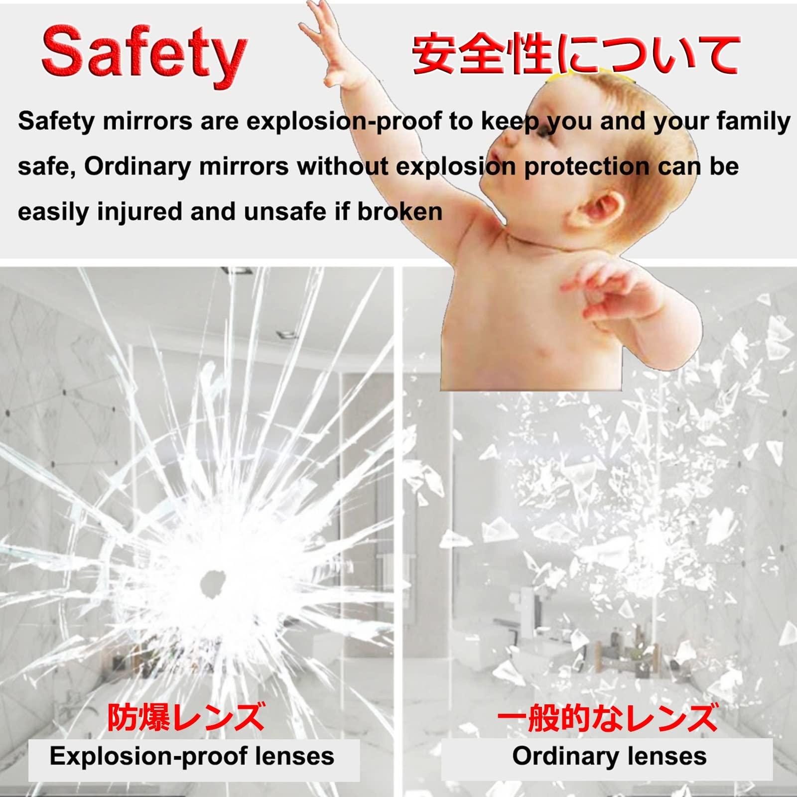 GQJNHUI Modern Frameless Bathroom Mirror With LED Lights, Wall Mounted Decorative Mirror, Smart Touch Cosmetic Mirror, Stylish Clover Shape, HD, Explosion Proof, 3 Colour Lights, Dimmable ( Size : 60cm )