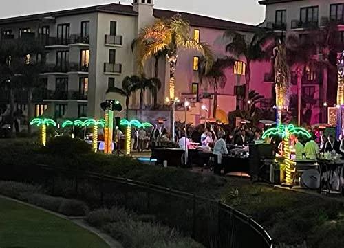 EEZ RV Products EEZ RV Products 7 Foot High Super Bright LED Lighted Tropical Palm Tree - 5 Times Brighter Than Incandescent Bulbs