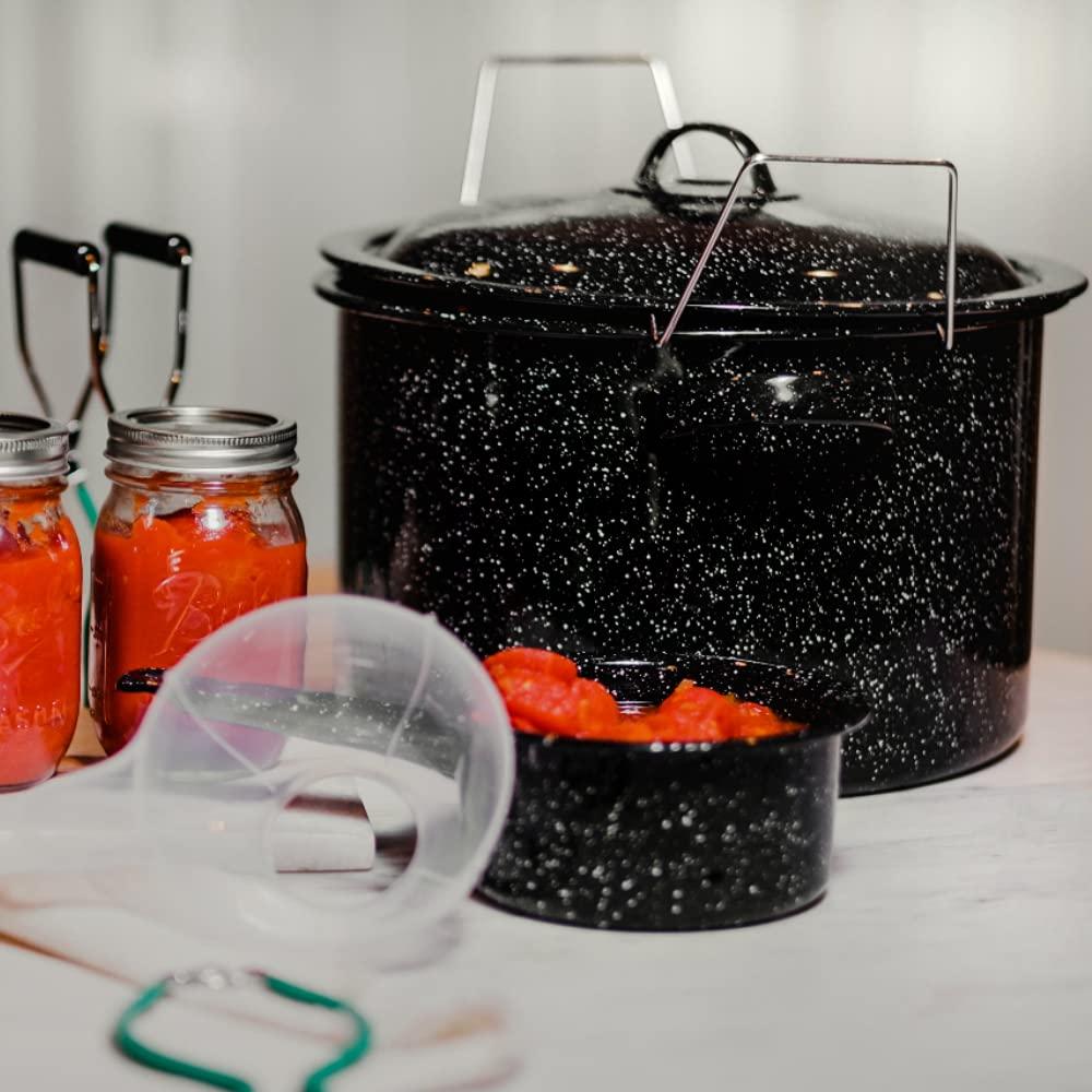 Granite Ware Granite Ware Enamel on Steel 12-Quart Water Bath Canner with Lid