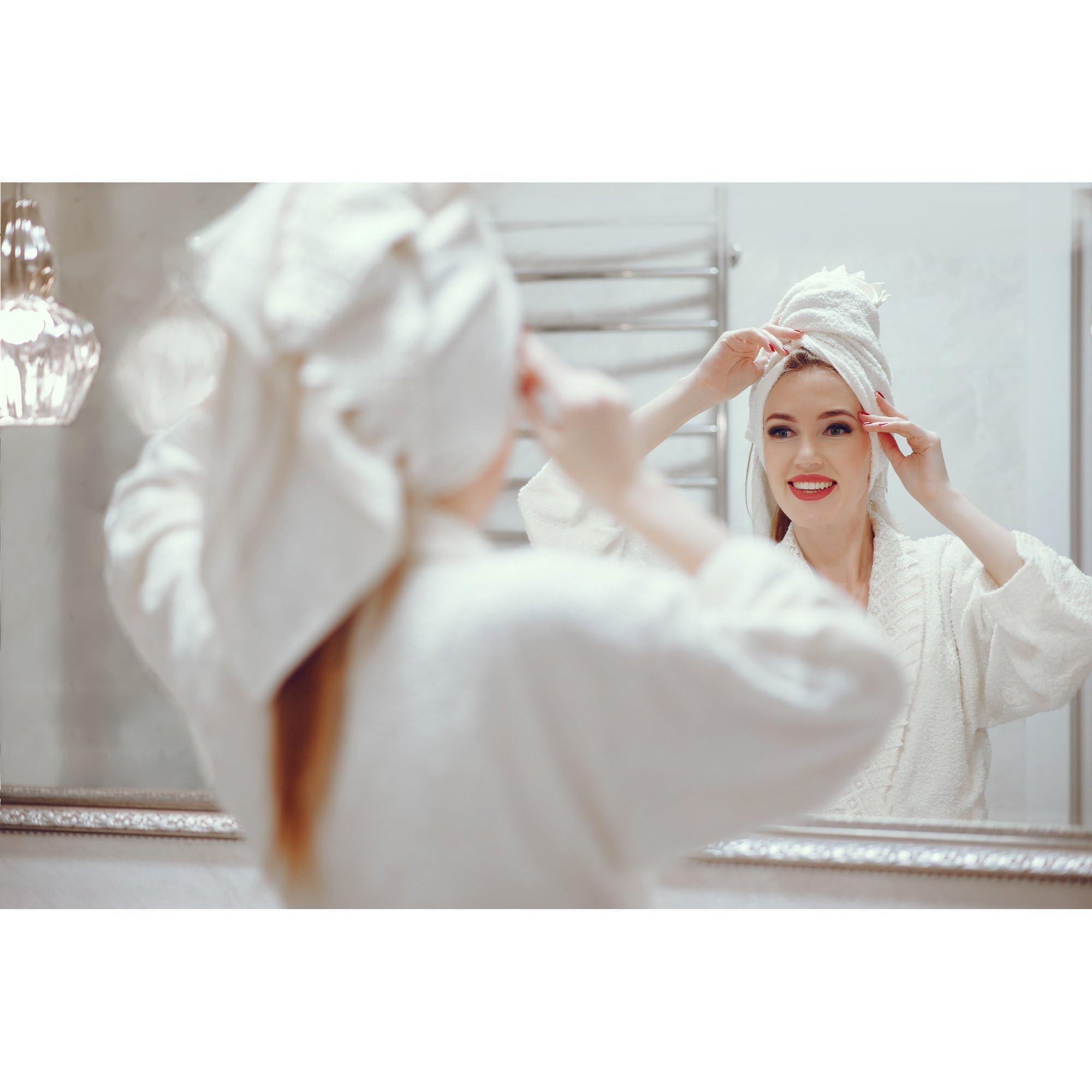 WarmlyYours Mirror Defogger Rectangular 24x32 in. Electric Fog Remover Self-adhesive Backing for Bathroom Wall Mirror, ClearlyYou FFM-2432 by WarmlyYours