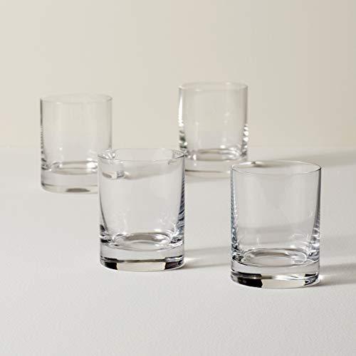 Lenox Lenox Tuscany Classics Cylinder Double Old Fashioned Glass, Clear 13 oz Set of 4 -