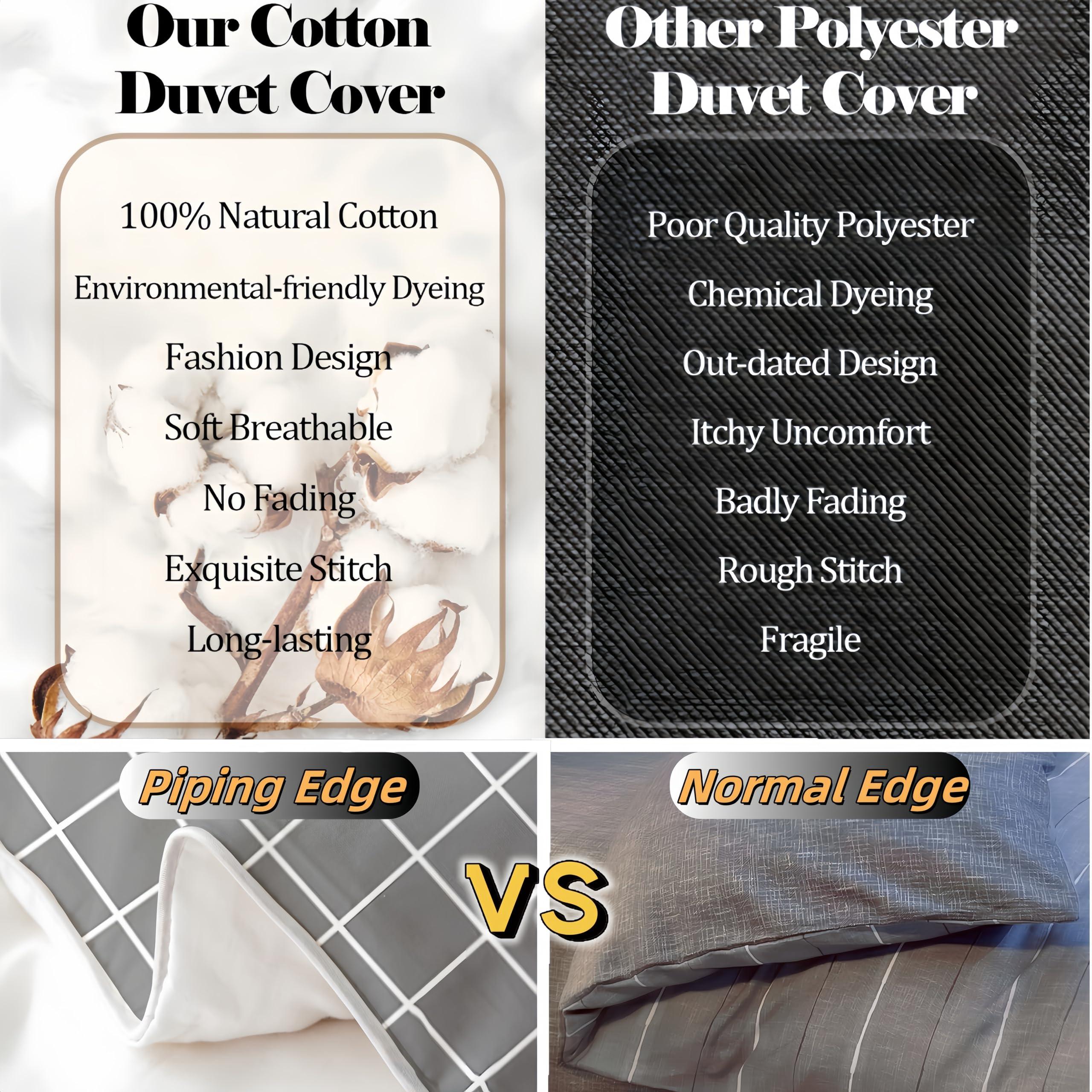 Castle Fairy King Size 3 Pcs Red Mushroom Duvet Cover 100% Cotton Sun Moon Exotic Starry Galaxy Bedding Set for Kids Teens Adults Wild Botanical Burgundy Plants Comforter Cover with 2 Pillowcases(No Comforter)