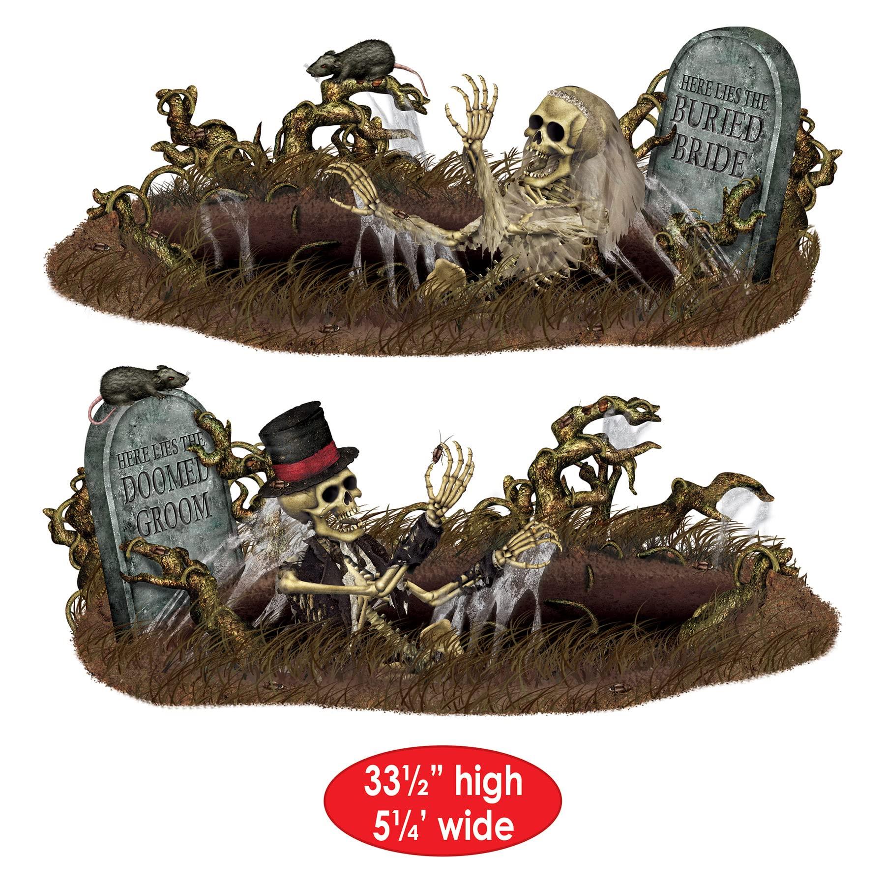 Beistle Beistle Doomed Groom and Buried Bride Props