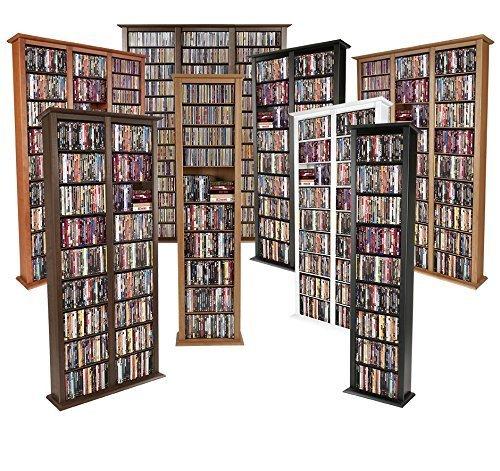 Venture Horizon Venture Horizon Media Storage Tower-Regular Double Black