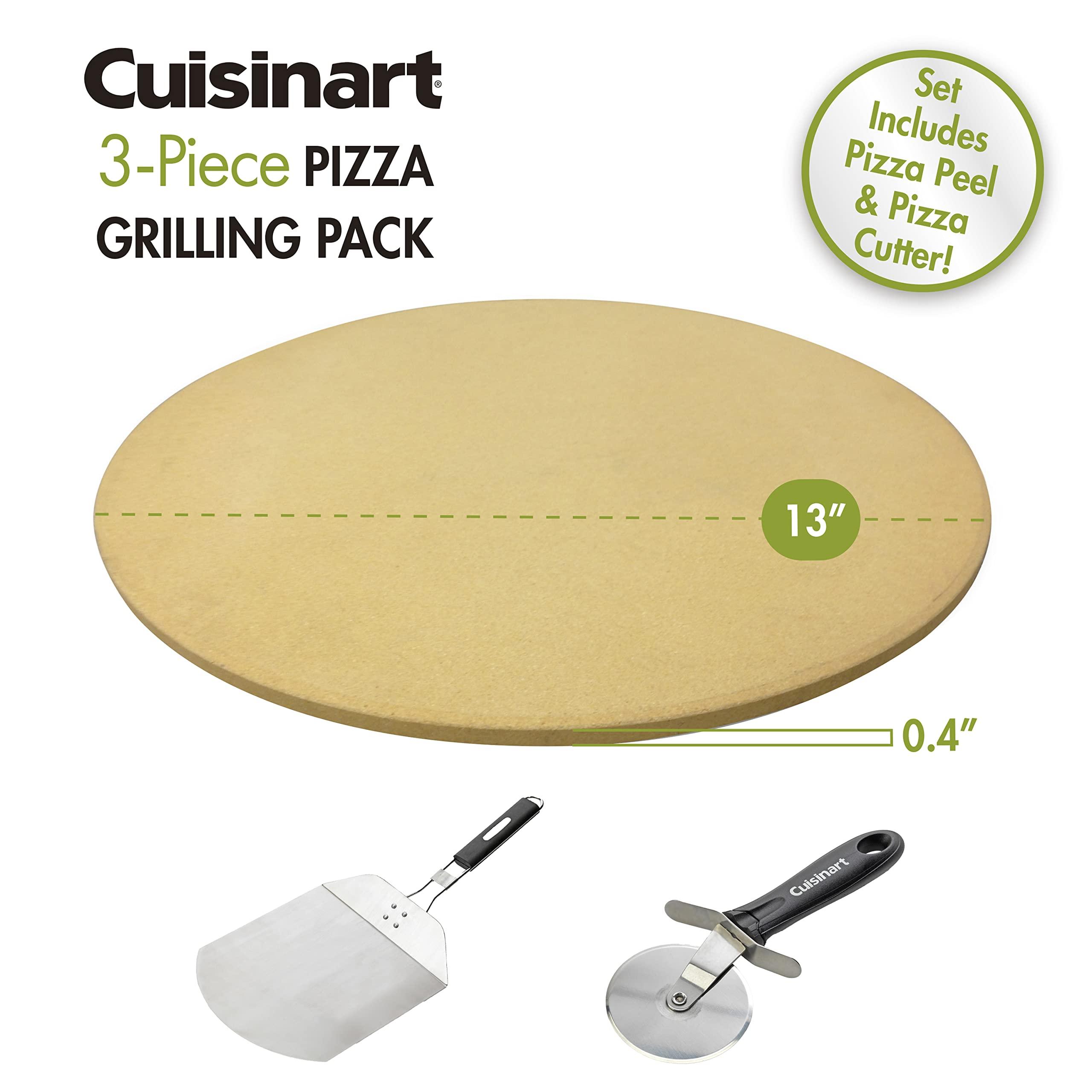 Cuisinart Cuisinart CPS-445, 3-Piece Pizza Grilling Set, Stainless Steel