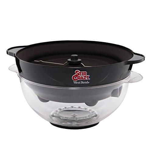 West Bend West Bend Popcorn Machine, Stir Crazy Black