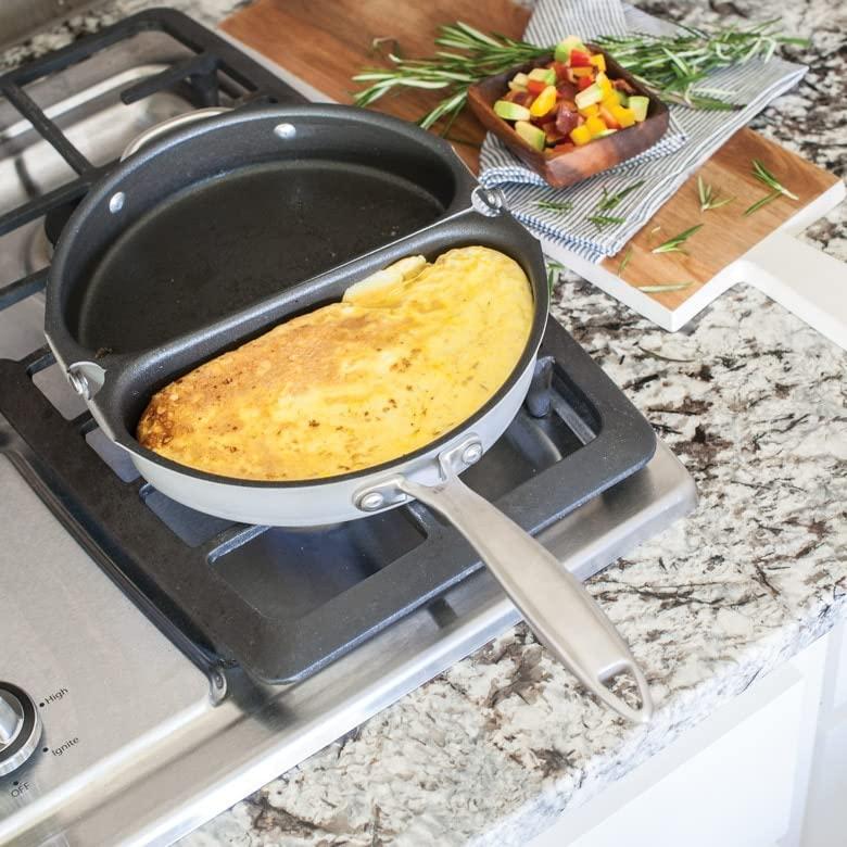 Nordic Ware Nordic Ware Italian Frittata and Omelette Pan, 8.4 Inches, Non-Stick
