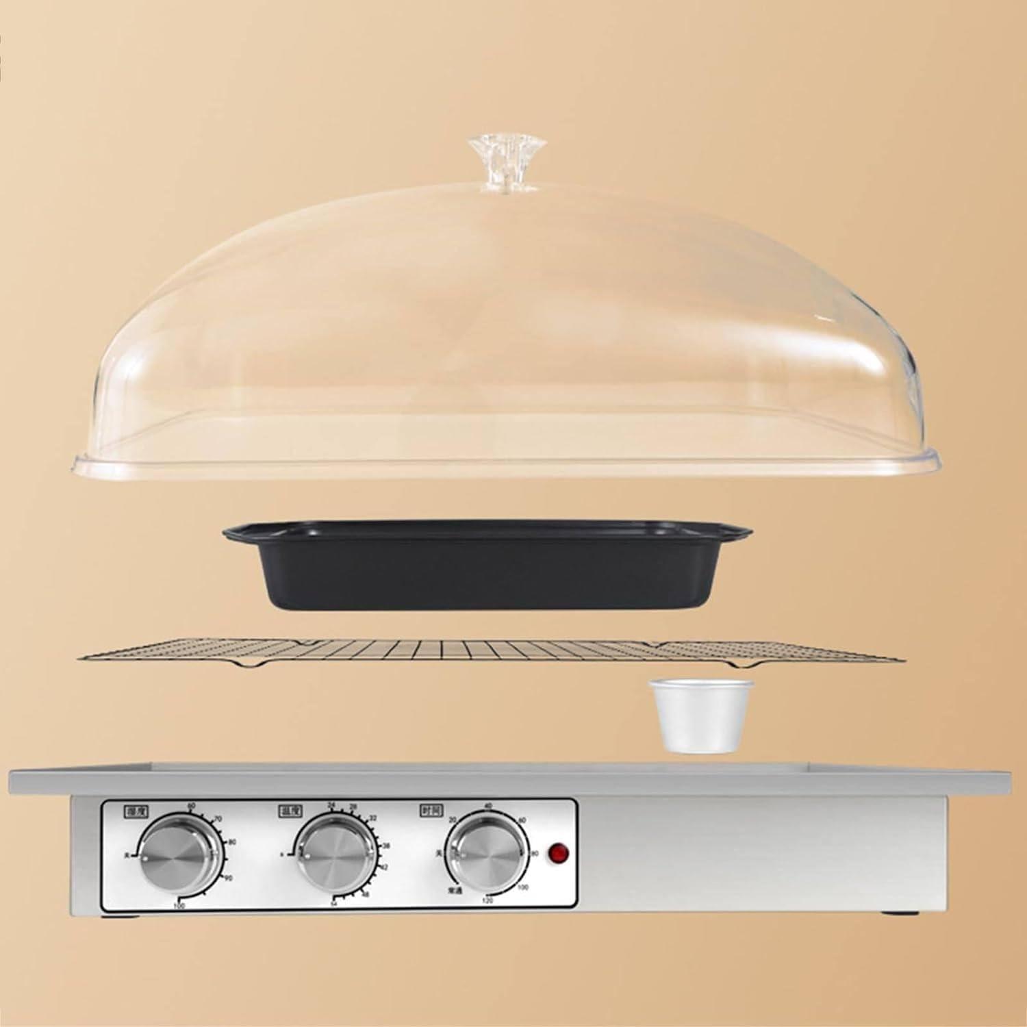 pealiritansemen Dough Fermentation Machine, Bread Fermentation Machine With Heater, Bread Making Tools Kit, Temperature/Humidity Independent Control Knob, For Baking, Fermentation