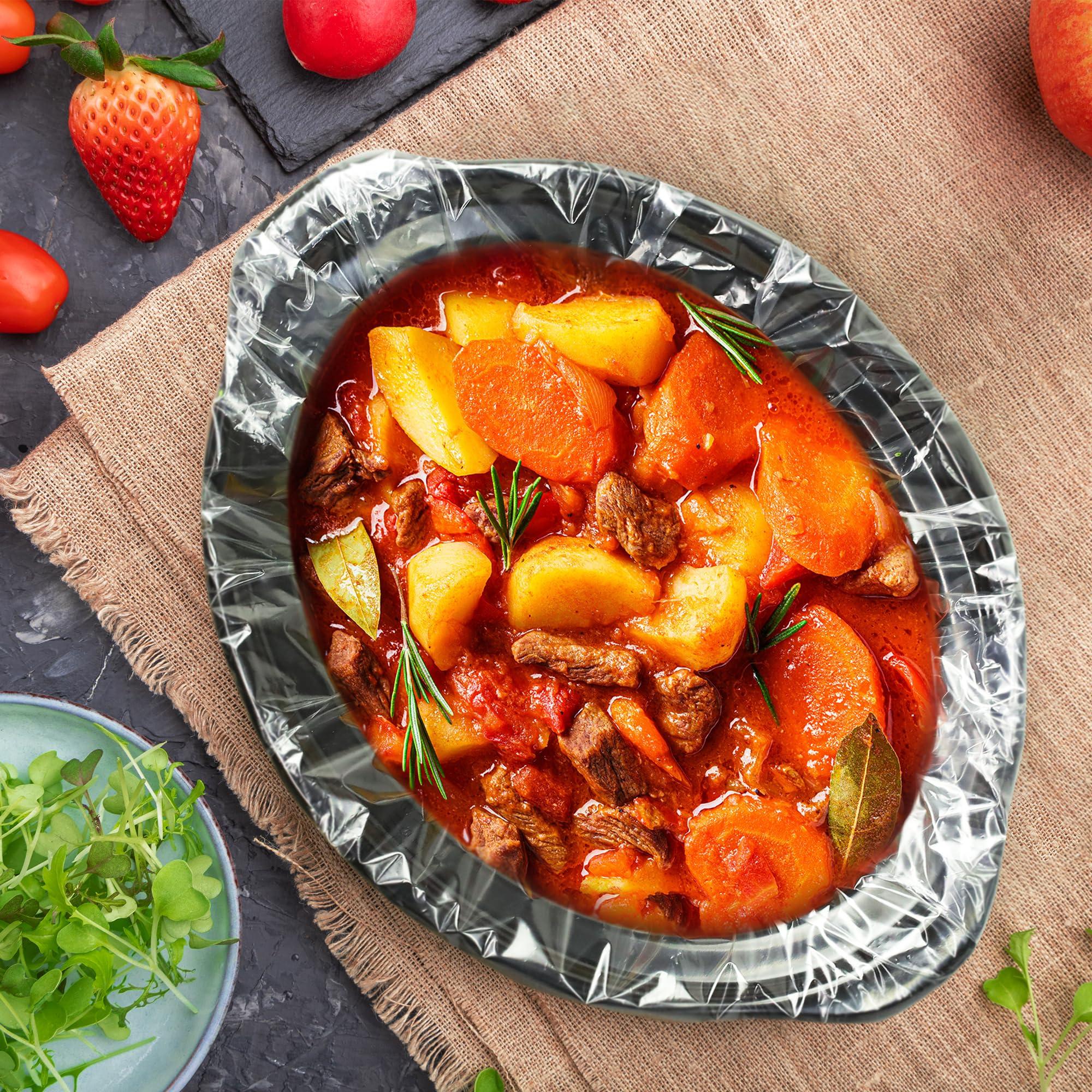 Sunvivi Sunvivi Slow Cooker Liners, Disposable Cooking Bags Large Size Pot Liners Fit 1QT to 4QT,Suitable for Oval & Round Pot 10 Count