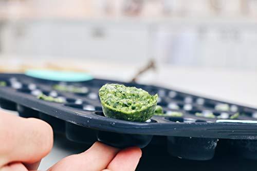 Trudeau Trudeau Structure Silicone Muffin Pan, Pan-24 Cup, Grey/Mint