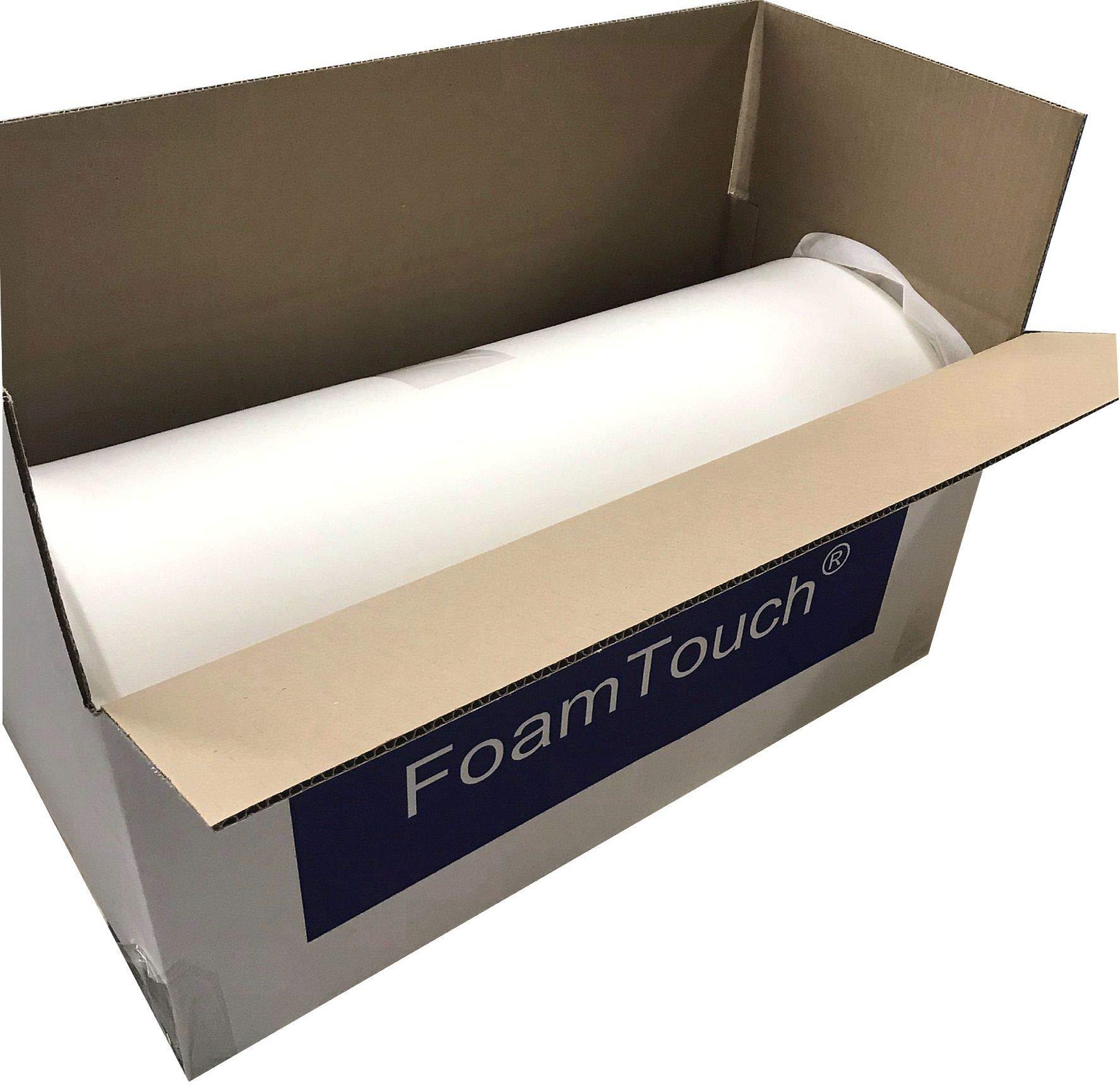 FoamTouch FoamTouch 3x24x36HDF1.8 Upholstery Foam, 3\" x 24\" x 36\", White