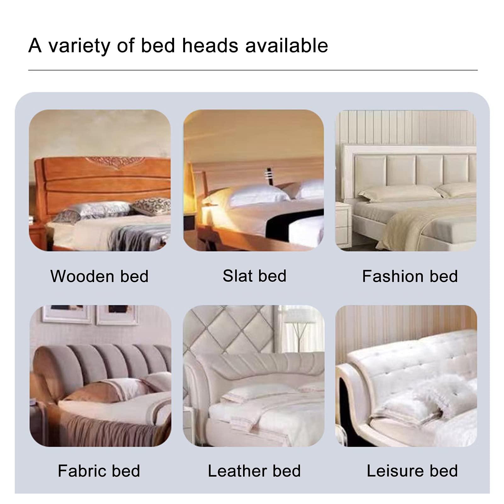 HDGZ HDGZ Velvet Bed Headboard Cover with Stretch Side and Pocket Dustproof Cotton Cover for Bedroom Decor (Color : Blue, Size : 1.5m)