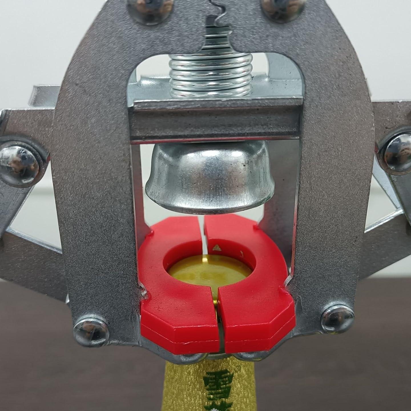 TsoLay Beer Cap Sealing Machine, Crown Capper, Hand Bottle Capper, Double Lever Hand Capper, Not Easy to Break and Damage Bottle Body, Easy Pressing, Perfect for Capping and Sealing Home Brewing Bottle