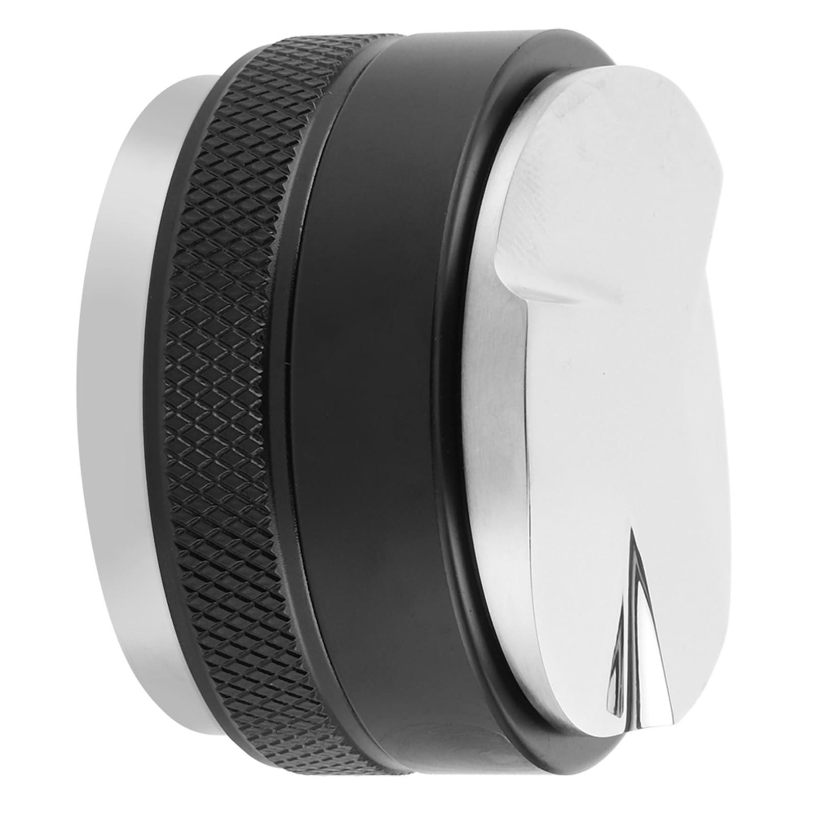 OPPWONG Tamping Station, Dual Head Stainless Steel Coffee Tamper Espresso Hand Tampers with 3 Angled Base for Home, Office nd Business (58mm)