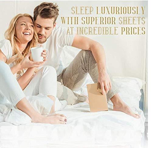 Amay Bedding Collection Luxury Soft 100% Egyptian Cotton 6pc Sheet Set Sateen Weave 800 TC Grand King Size, Fits Mattress Upto 20-22\'\' Deep Pocket, Black Solid