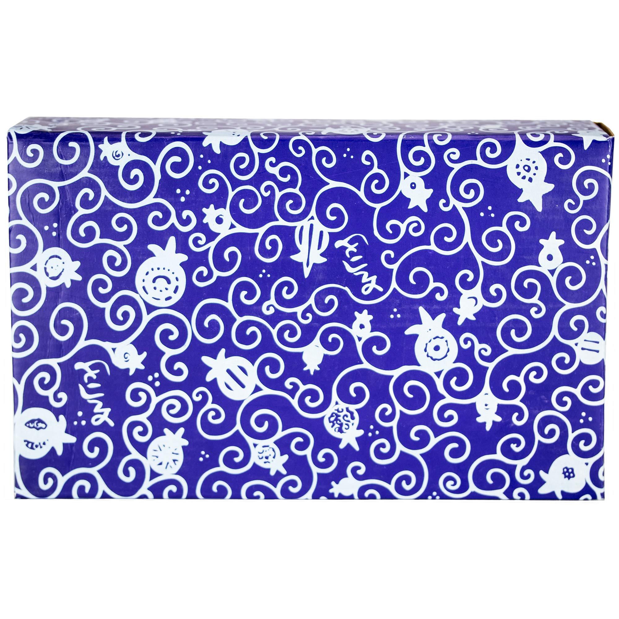 Yair Emanuel Jerusalem Laser Cut Metal Hanukkah Menorah by Yair Emanuel