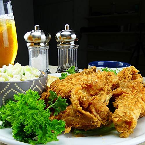 Bayou Classic Bayou Classic Cast Iron Dutch Oven w/ Fry Basket Features Flanged Camp Lid Perforated Aluminum Basket Stainless Coil Wire Handle Grip, 20-qt Perfect For Frying Fish Chicken Shrimp & More