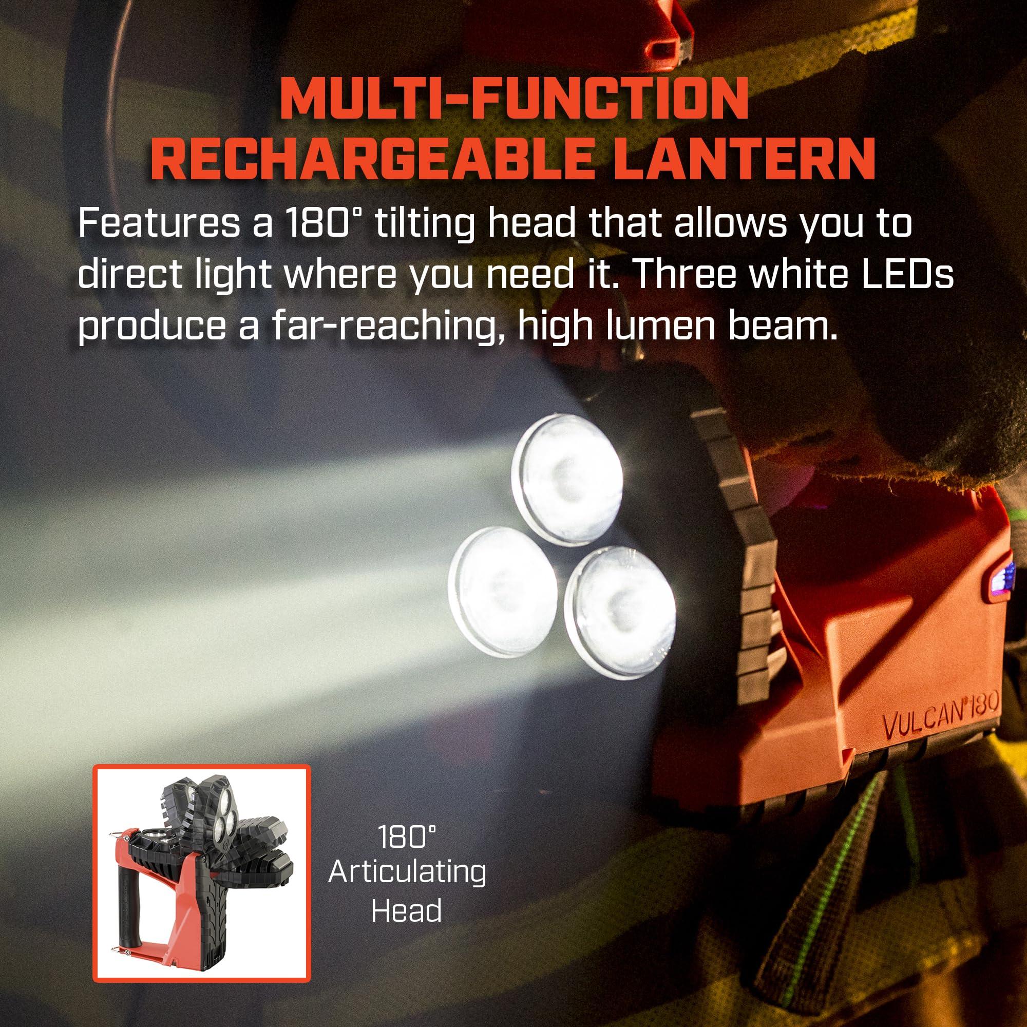 Streamlight Streamlight 44301 Div 2 Vulcan 180 Standard System-120V/100V AC AC/12V DC, includes shoulder strap, Yellow