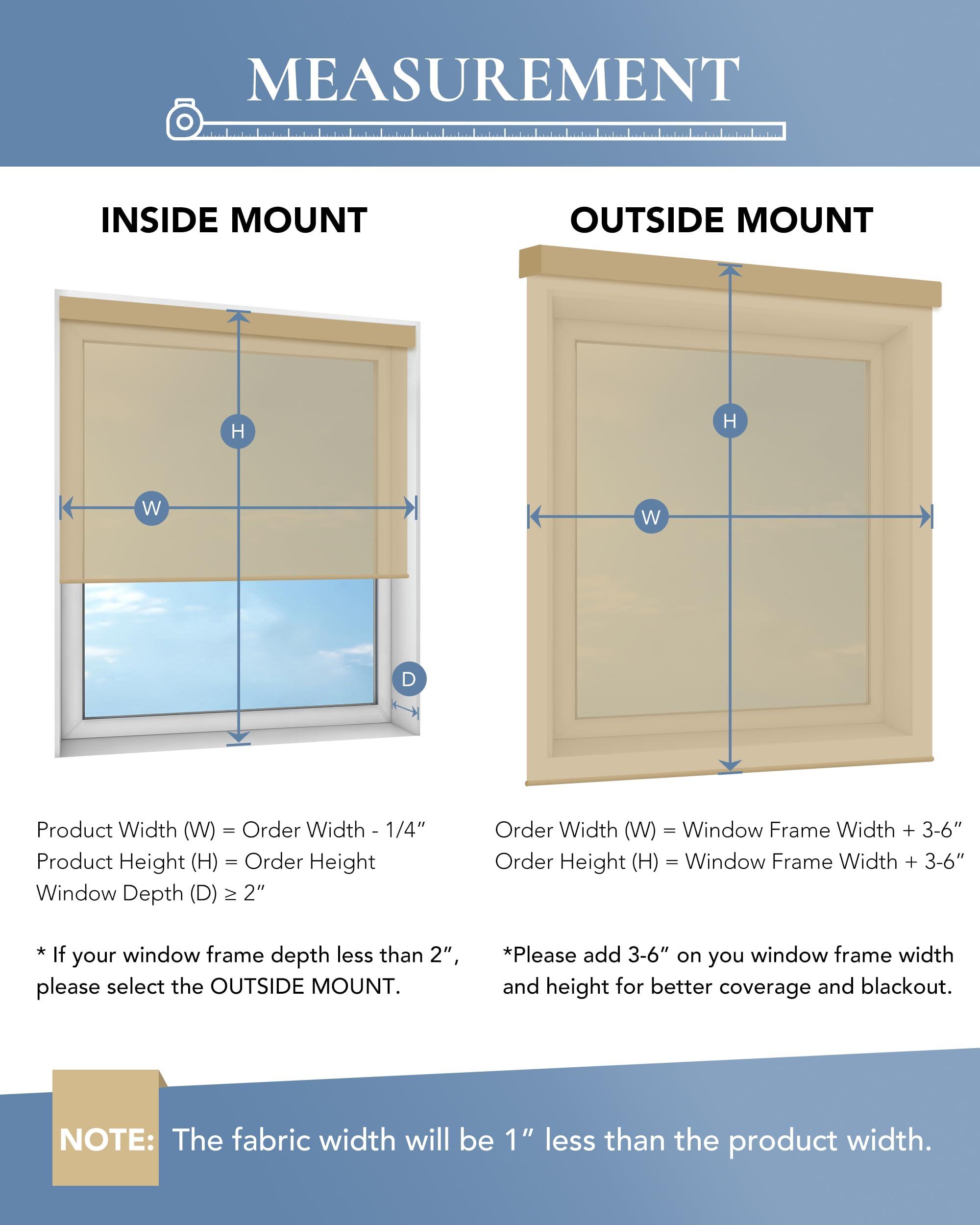 Kerxwerd Motorized Blinds with Remote, Kerxwerd Blackout Motorized Roller Shades Compatible with Alexa Google via Hub, Electric Shades for Window Customized, Vinyl Light Grey