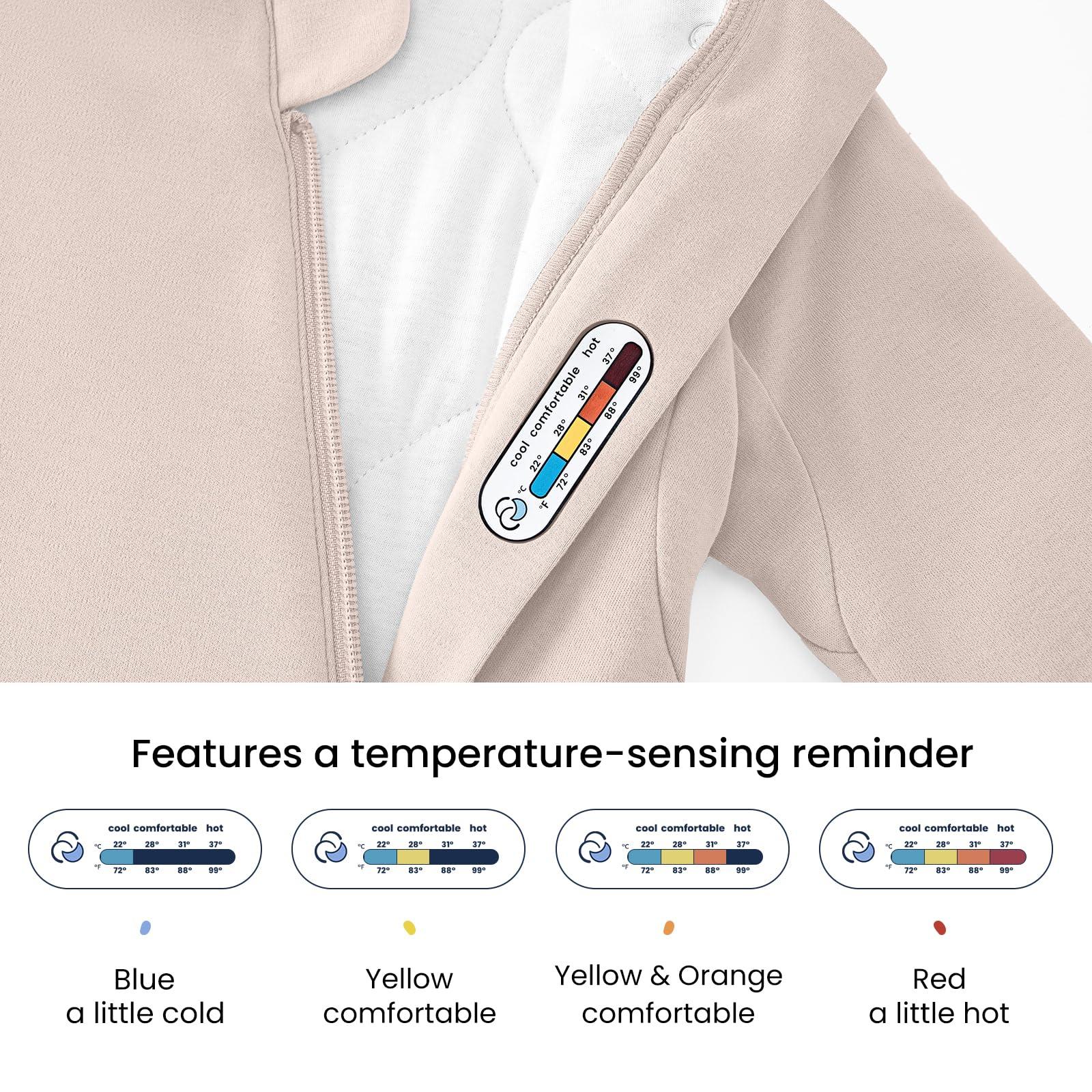 kaiya baby kaiya baby Unisex Sleeping Bag for Babies and Toddlers 3.5 Tog Sleep Sack 18-36Months, Long Sleeve Sleep Sack, Wearable Blanket Baby,One Piece with Sleeves,Gifts for Baby