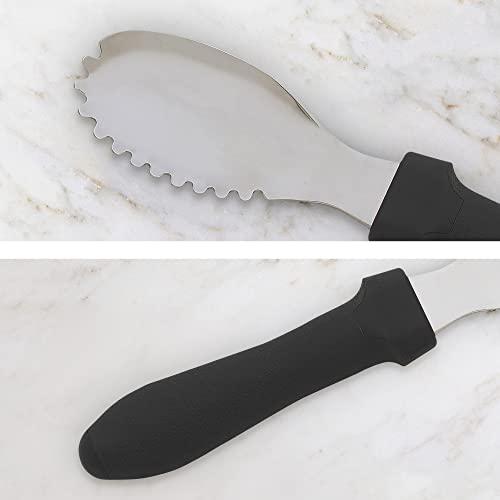 Messermeister Messermeister Pro-Torch Plus Culinary Scoop & Scraper - Multi-Purpose Tool to Remove Seeds, Pulp & More - AISI420 Stainless Steel & Oversized Handle