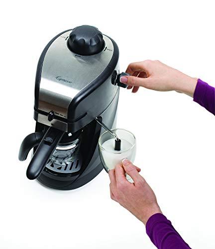 Capresso Capresso Steam PRO Espresso and Cappuccino Machine, 4-Cup, Stainless Steel/Black