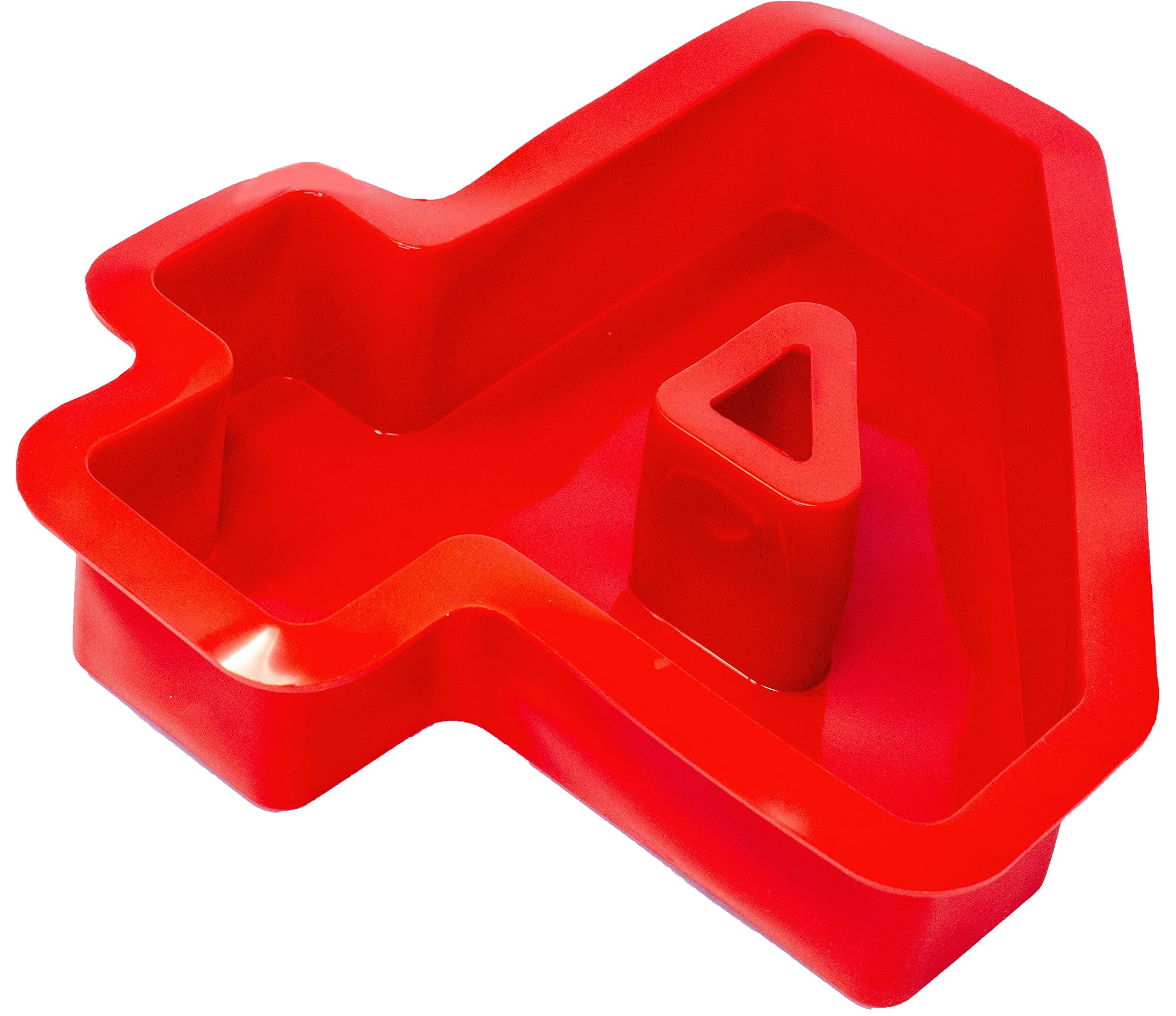 HotShuffle Large Silicone Number Cake Mould Baking Birthday Anniversary 0 1 2 3 4 5 6 7 8 9