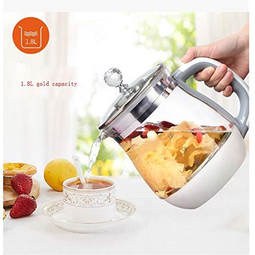 HOMEFC Functional Pot Electric Kettle Fruit Tea Multifunctional Glass Electric Kettle 1.8L Kettle