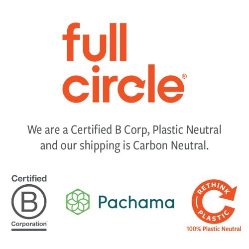 Full Circle Full Circle Ziptuck Reusable Travel Bag Set – 1 Mini Bag and 1 Travel Bag - Multi-Use Leak-Free Travel Storage Bags – BPA-Free, Food-Safe & Reusable, Clear