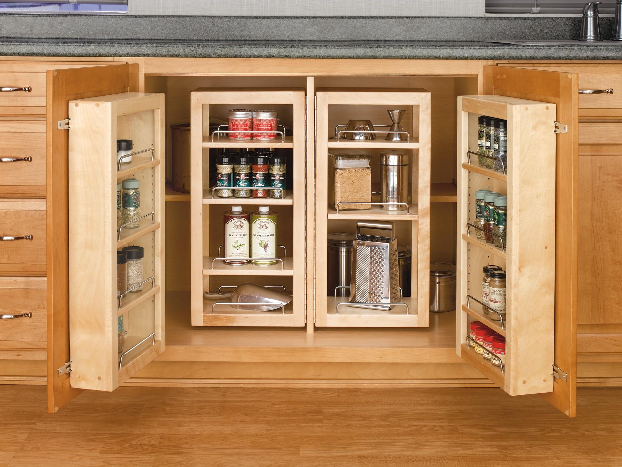 Rev-A-Shelf Rev-A-Shelf Wood Base Cabinet Swing Out Pantry Organizer
