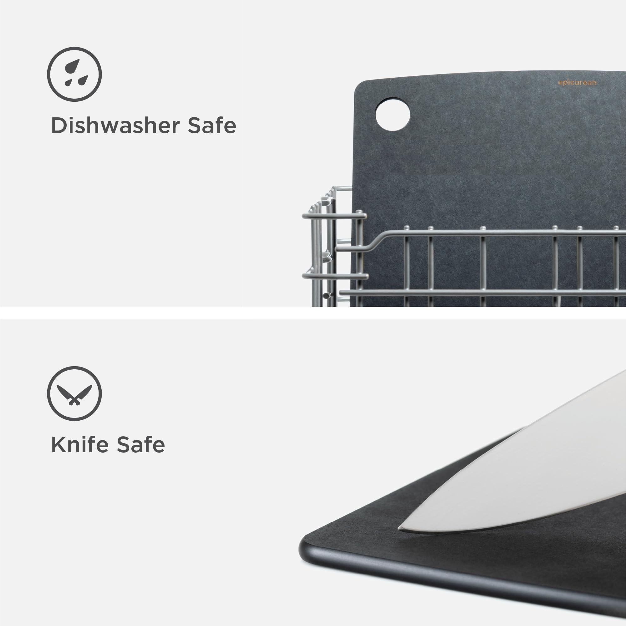 Epicurean Epicurean Kitchen Series Cutting Board, 11.5-Inch x 9-Inch, Slate