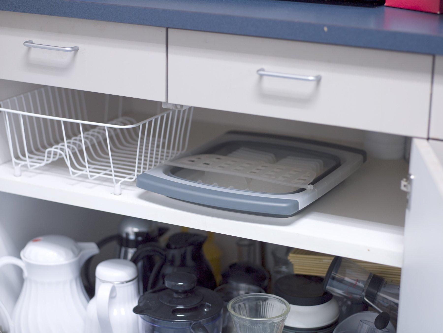 Progressive International Progressive International Prepworks Collapsible Over-The-Sink Dish Drainer