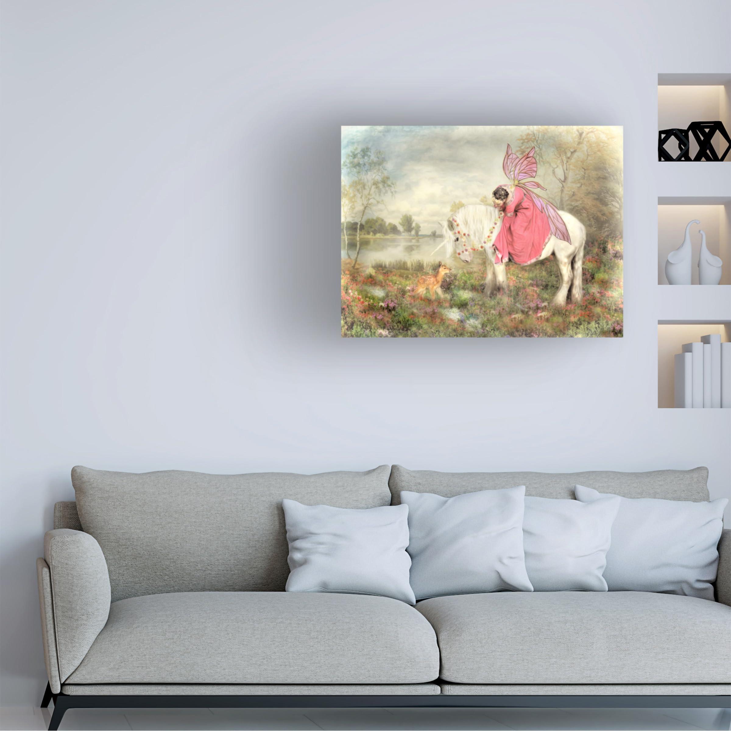 Sense Canvas Sense Canvas Animal Swans Landscape 97 Canvas Art - Home Decor Wall Art Print Poster Painting Small 20x8 / 0.75\"