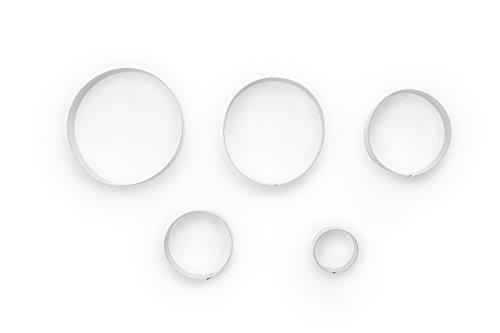 Fox Run Fox Run - 3681 Fox Run, 1 x 4 x 4 inches, Circle Cookie Cutter Set