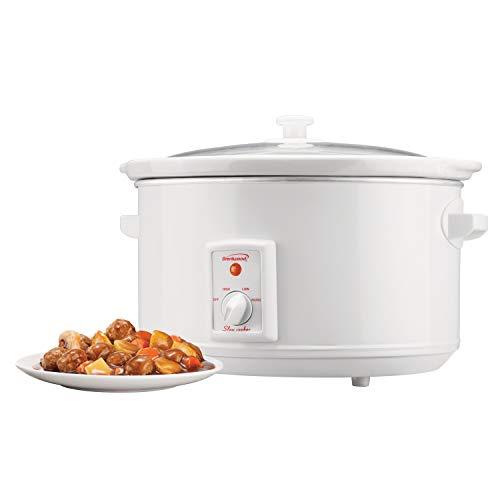 Brentwood Brentwood Slow Cooker, 8 Quart, White