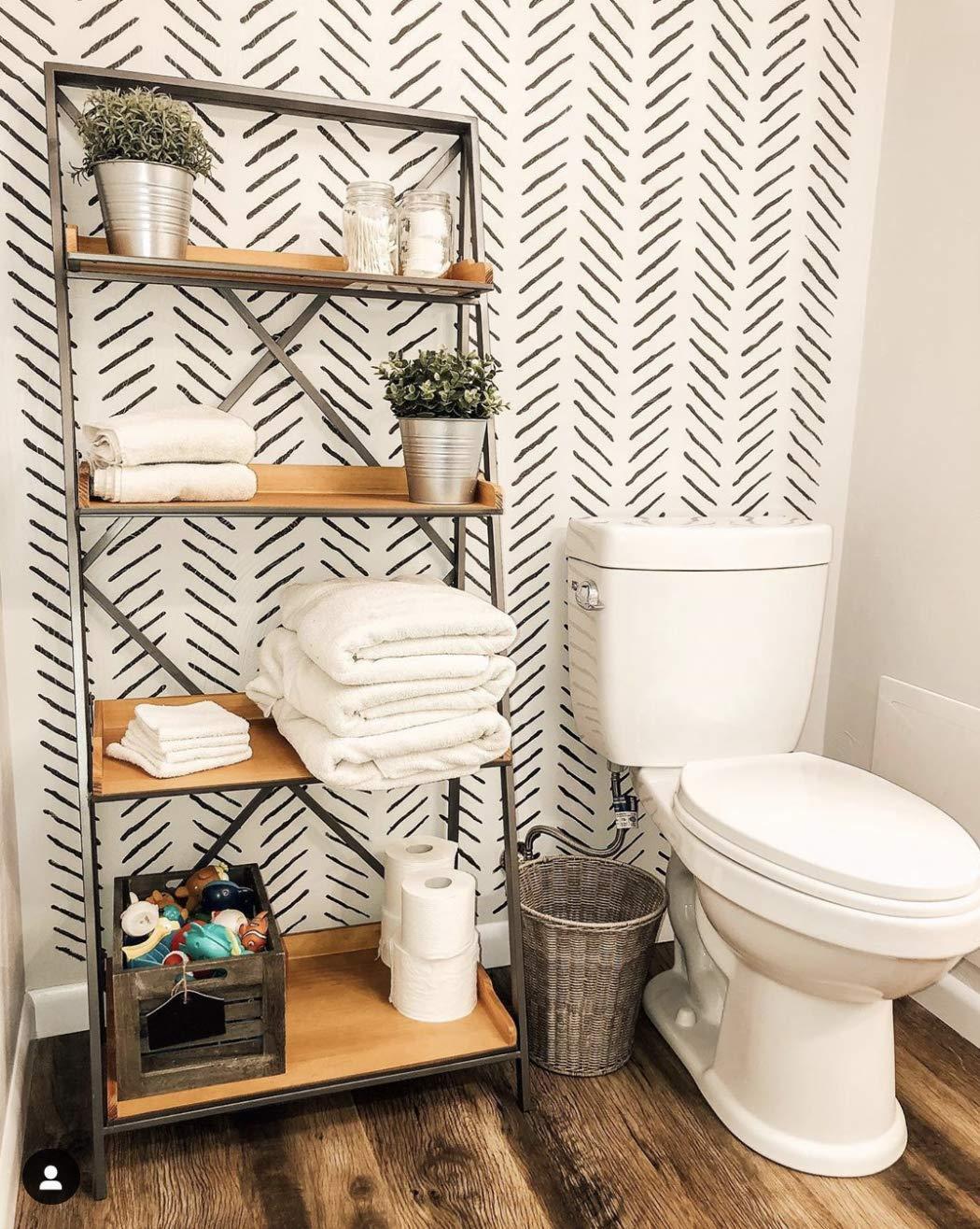 Cutting Edge Stencils Hand Drawn Chevron Wall StencilGeometric Stencil for Painting Walls Modern Stencils for Easy DIY Dcor Reusable Laser Cut Wall Stencil - Exclusive Stencil Designs from Cutting Edge Stencils