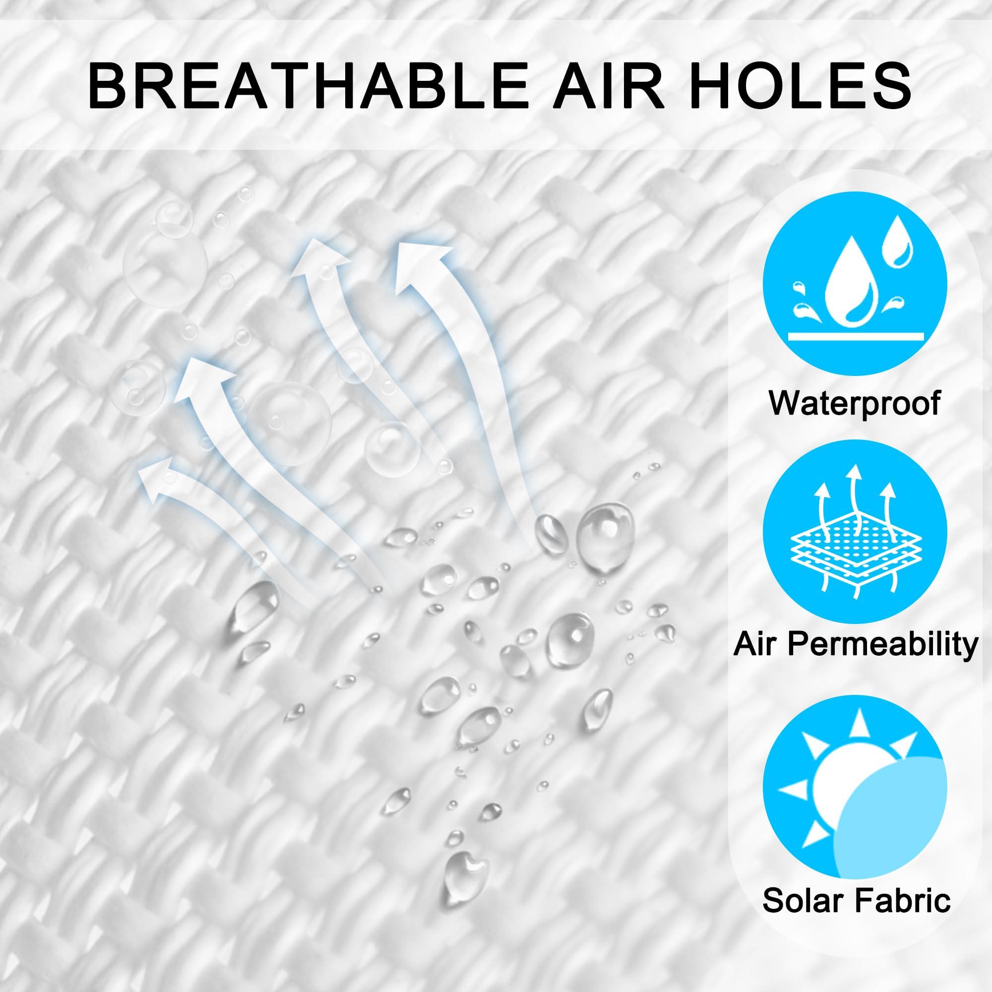 Sulugood Sulugood Light Filtering Roller Shades for Window 10% Openness Cordless Roller Blinds Solar Shades,UV Protection Fabric,Easy Installation Shades for Home, Hotel, Office,White,60" W x 64" H.