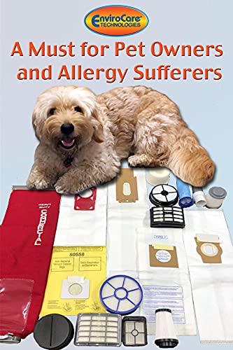 EnviroCare EnviroCare Replacement HEPA Filtration Vacuum Cleaner Filters Designed to Fit Hoover Fold Away Turbo Power 3100 HEPA Pleated Filter, Upright, Bageless, Widepath Vacuum Cleaners 1 Filter