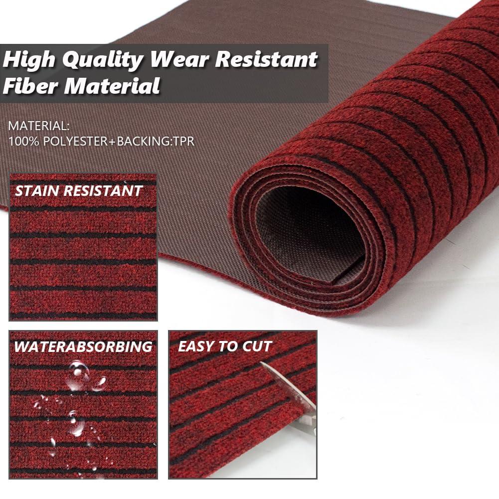 RYAZOZA Memory Foam Mattress Foldable Roll Up Futon Mattress, Full Size Japanese Floor Mattress, Thicken Tatami Mat Instant Warm Sleeping Mattress Bed Pad, Portable Camping Mattress ( Color : Yellow , Size :