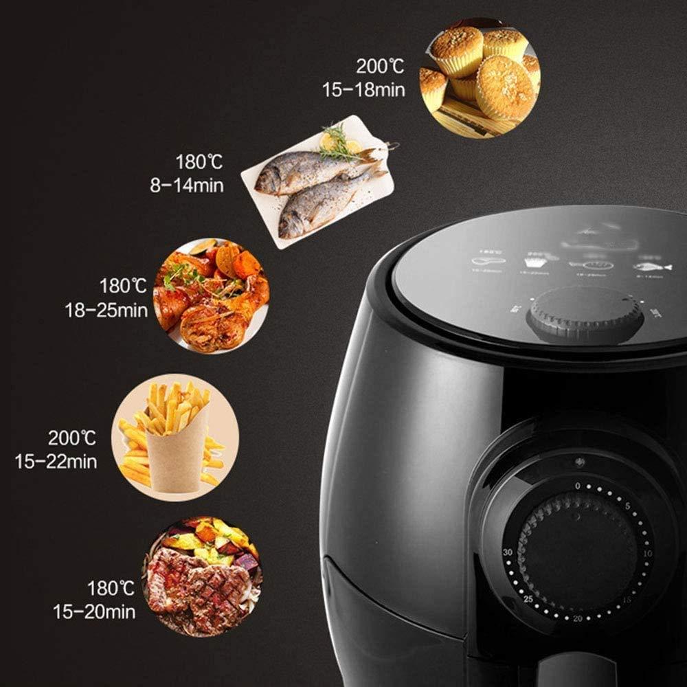 AJIEYMXD AJIEYMXD Air Fryer Oven and Dual Control Temperature, Tower Air Fryer Cake Tin 2.6L,Home Multi-Function 1200W Oil-Free Electric Fryer Commemoration Day