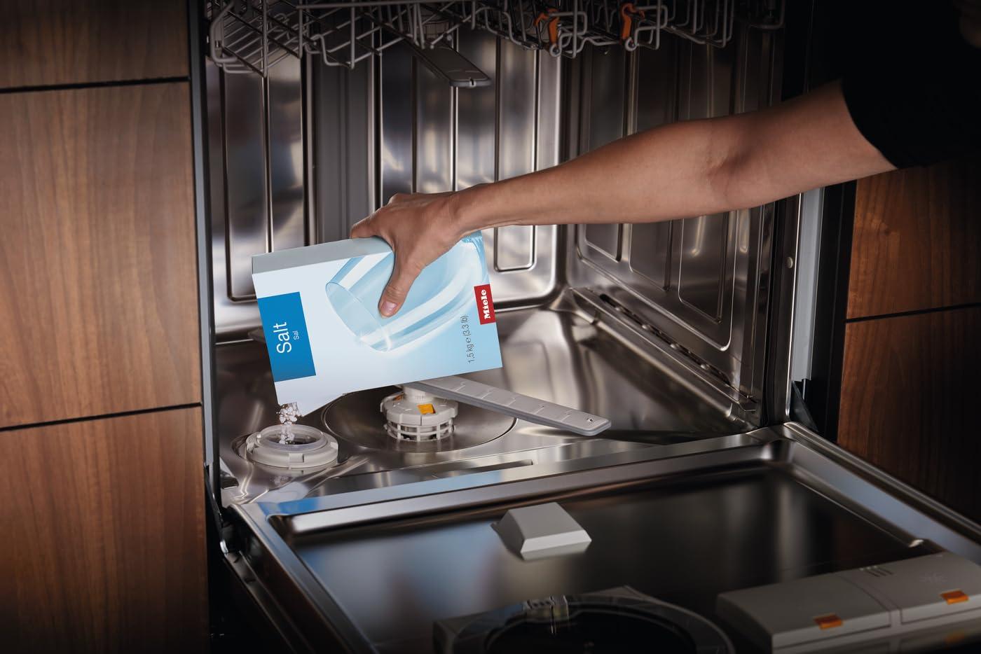 Miele Miele 99997795 UltraTabs All in 1 Dishwasher Set, 60 x UltraTabs Detergent Tablets, 1.5 Kg Salt and 500 ml Rinse Aid for Optimum Wash and Dry