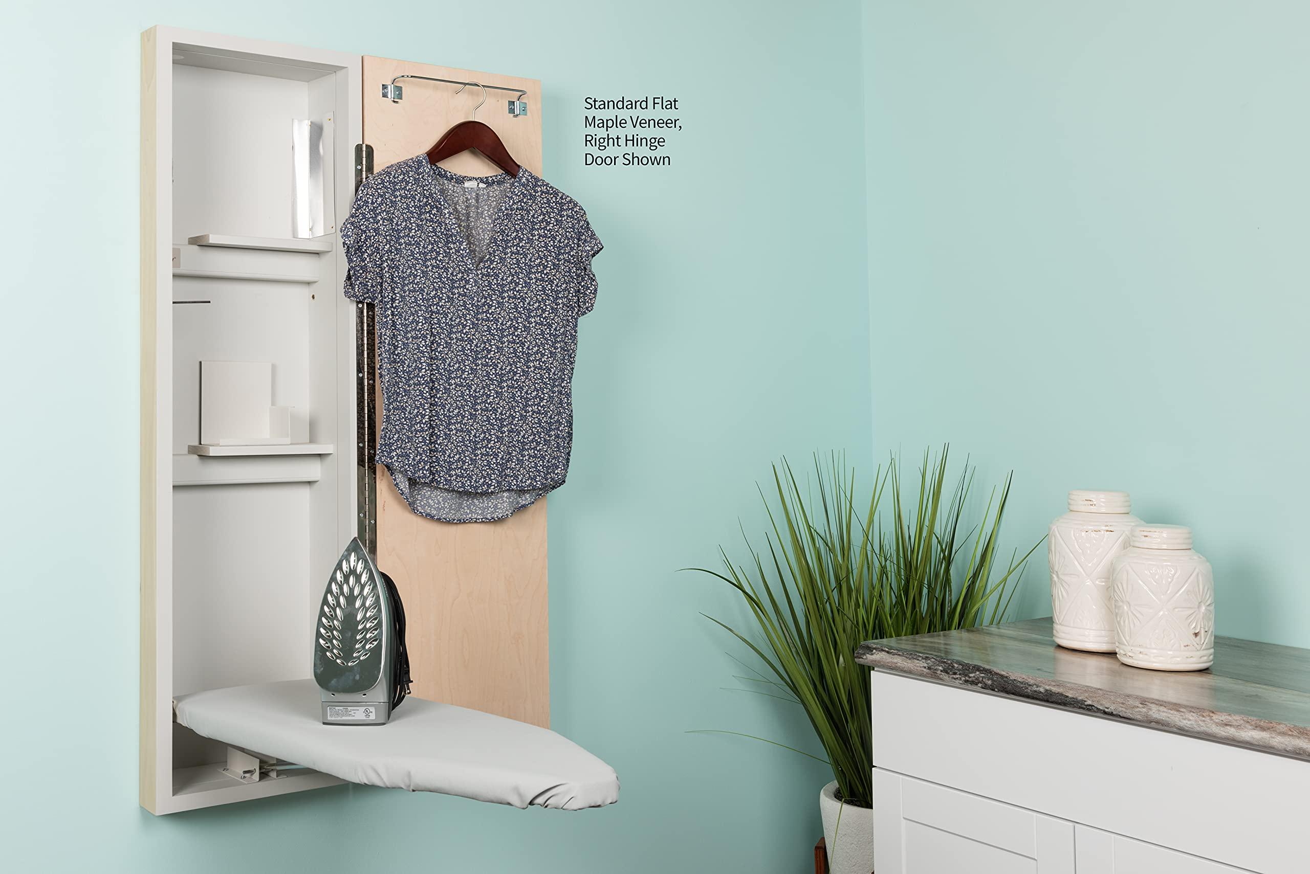 Iron-A-Way Iron-A-Way Built-In Ironing Center with 42 Inch Ironing Board, Hot Iron Storage and No Door-NE42NDU