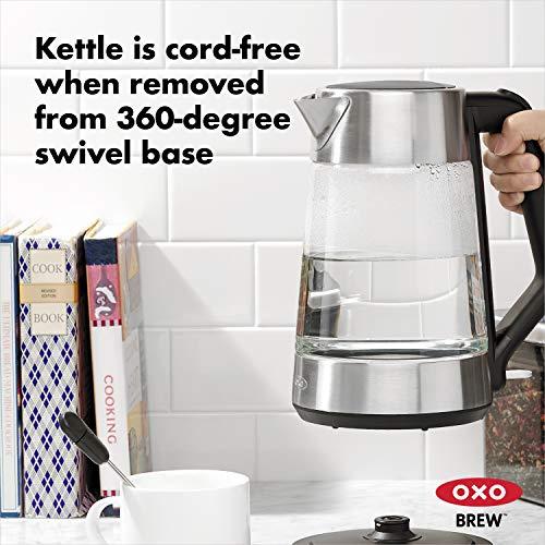 OXO OXO Brew Cordless Glass Electric Kettle - 1.75 L