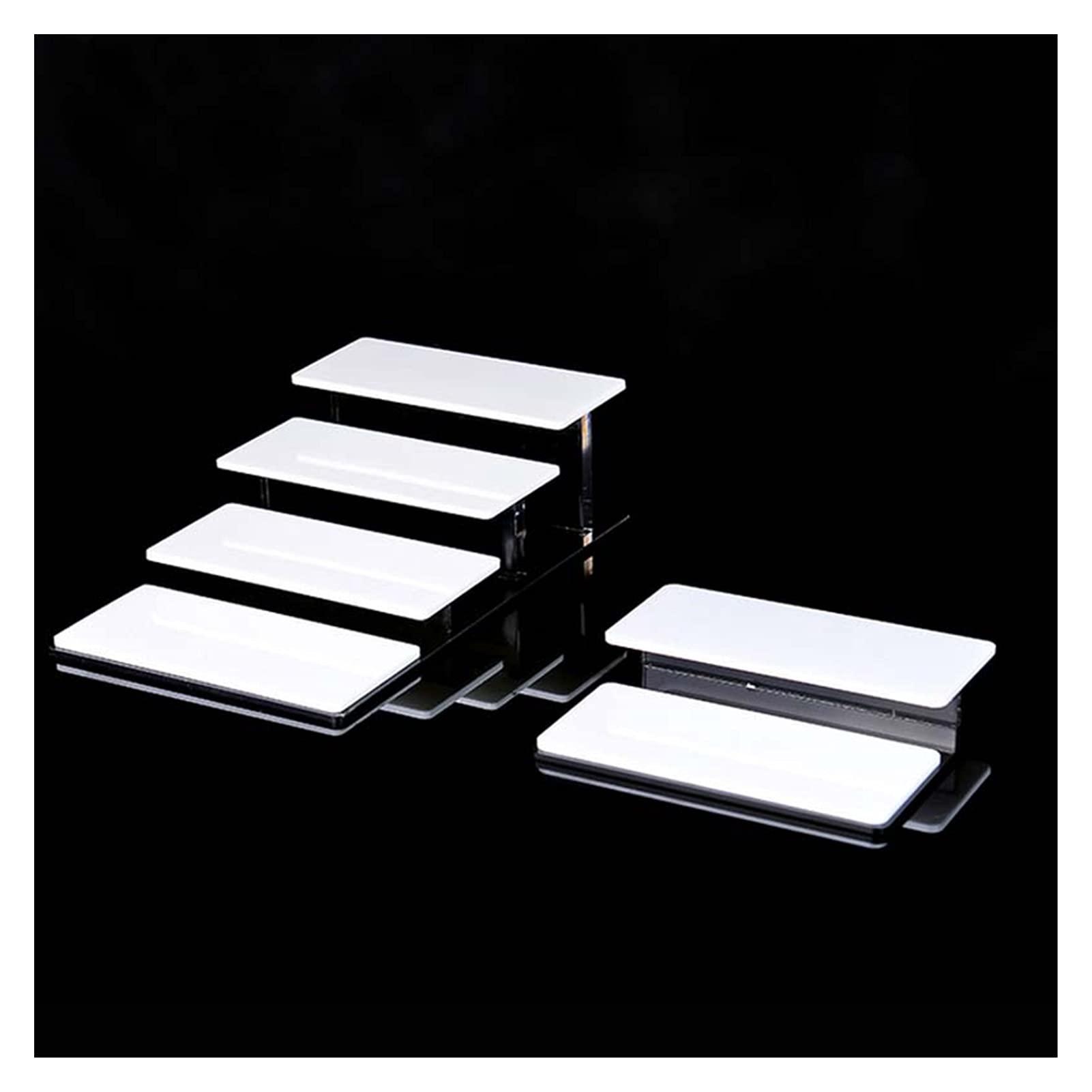 RHSH Eyeglass Display Stand Multilayer Acrylic Sunglasses Display Rack Shelf Eyeglasses Showing Stand Jewelry Desktop Glasses Stand Display Rack Organizer Home Decorative (Color : 4layers)