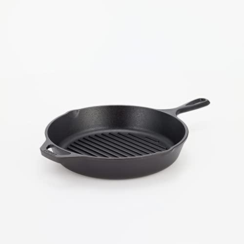 Lodge Lodge L8GP3 Cast Iron Grill Pan, 10.25-inch
