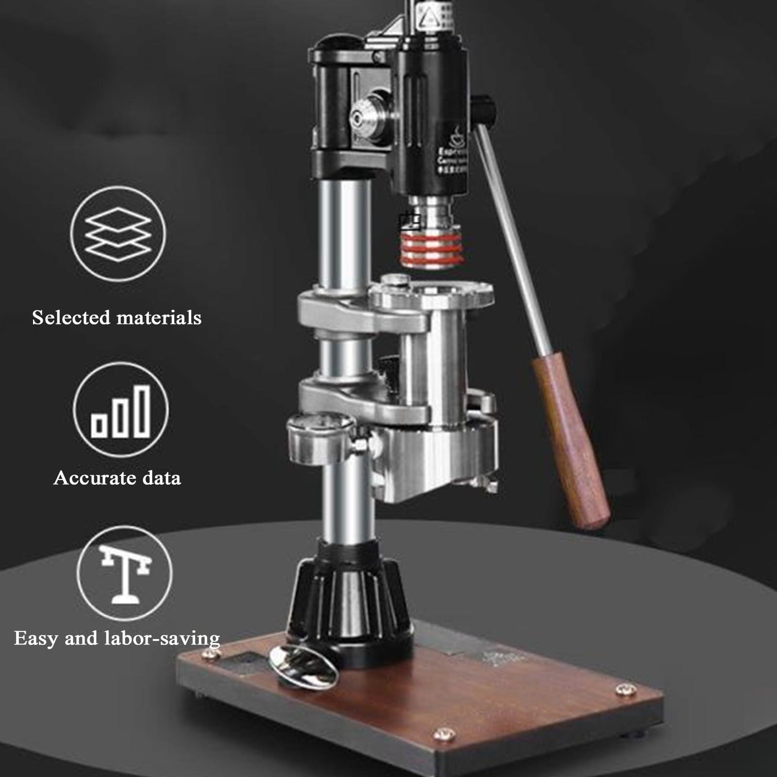 KHZKHC KHZKHC An All Manual Lever Portable Espresso Maker, Direct Lever Espresso Coffee Machine, Pressure 1-16BAR, Capacity 100ML, for Cappuccino, Latte, Macchiato