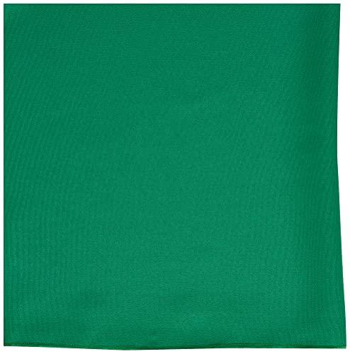 LA Linen LA Linen Polyester Poplin Fitted Tablecloth, 72"L x 30"W x 30"H, Emerald Green