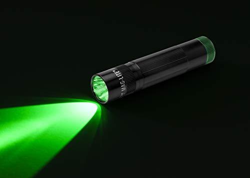 MagLite Maglite, XL50 Spectrum Series Flashlight, AAA, Black Body, Green LED Light