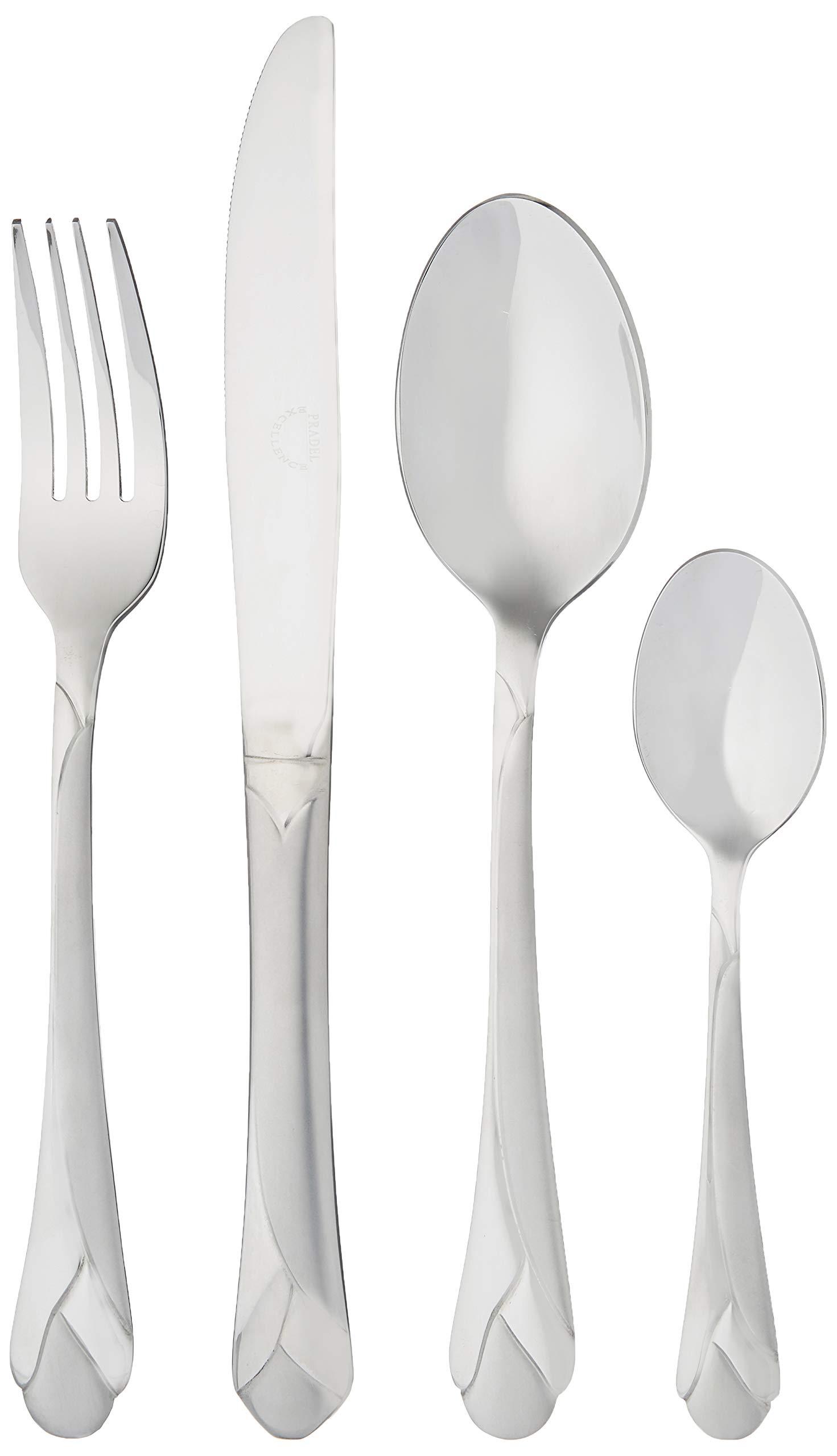 Pradel Excellence Pradel Excellence D635C-113 113-piece Ambiance Cutlery Set in a Wooden Box with 2 Drawers