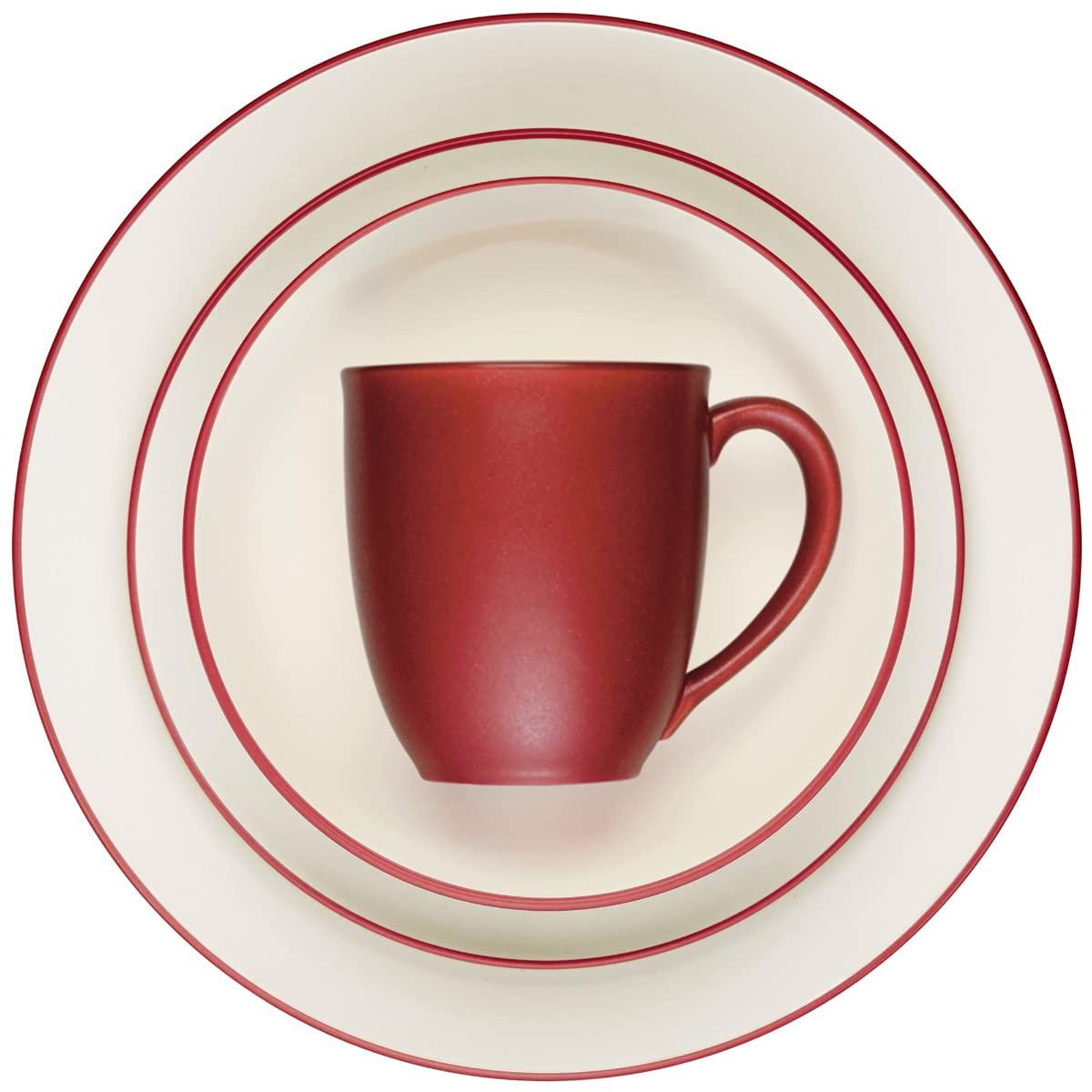 Noritake Noritake Raspberry Colorwave 4 Piece Coupe Place Setting